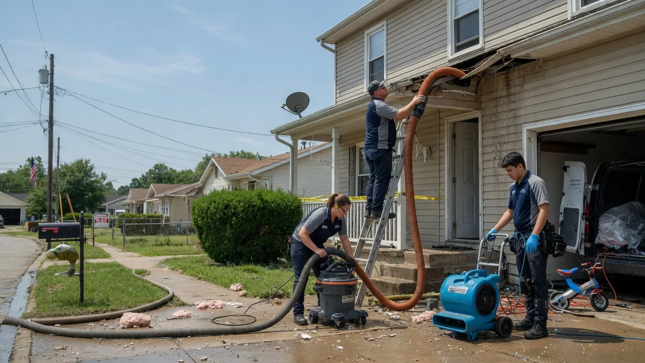 Water Damage Restoration in El Paso, IL near me